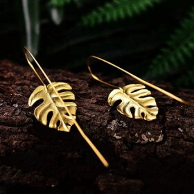 Gold-fashion-drop-925-sterling-silver-earing (2)